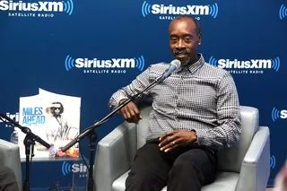 Let's Talk - Don Cheadle took part in SiriusXM's&nbsp;&quot;Town Hall —&nbsp;the Real Jazz Channel&quot; at the SiriusXM studios in New York City.(Photo: Astrid Stawiarz/Getty Images)