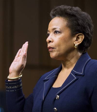 A Done Deal - &quot;We did it!&quot; one of Loretta Lynch's supporters cried with glee after the U.S. Senate finally confirmed her as the next attorney general by 56 to 43. Her sentiment was echoed by the dozens of other women, her Delta sorority sisters and 10 Black congresswomen who watched the vote from the Senate visitor's gallery as well as African-American lawmakers and activists from all around the nation. Before the vote, Sen. Patrick Leahy of Vermont expressed the hope that Lynch will get more respect as attorney general than she did as the nominee. Only time will tell, but in the meantime, these leaders are all wishing her well. – &nbsp;Joyce Jones (@BETpolitichick)   &nbsp;(Photo: Bill Clark/CQ Roll Call)