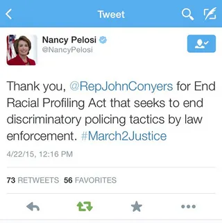 @NancyPelosi - (Photo: nyjusticeleague via Instagram via Nancy Pelosi via Twitter)