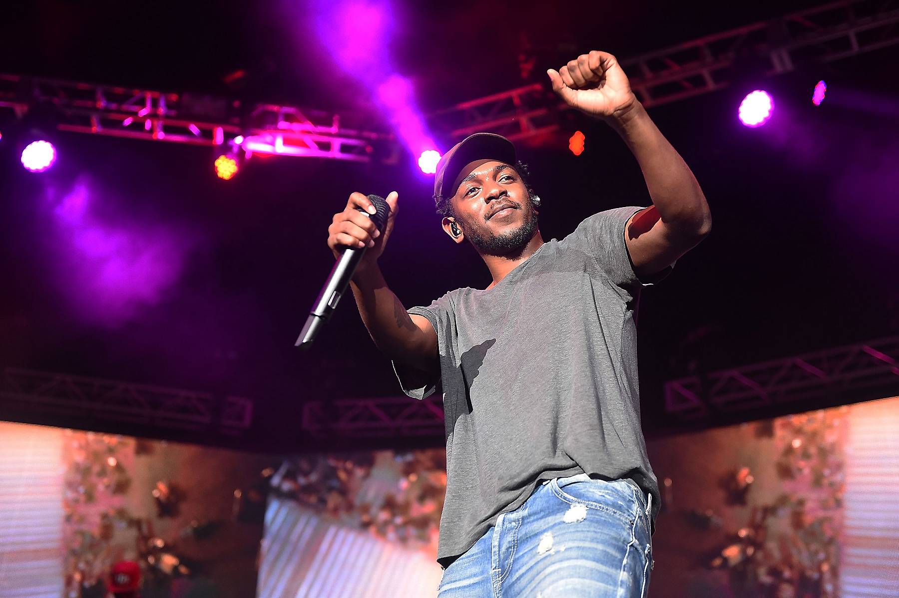 Put a Ring on It - There's nothing like success with the love of your life by your side. On April 2015, Kendrick announced his engagement to his high school sweetheart, Whitney Alford.(Photo: Paras Griffin/Getty Images)