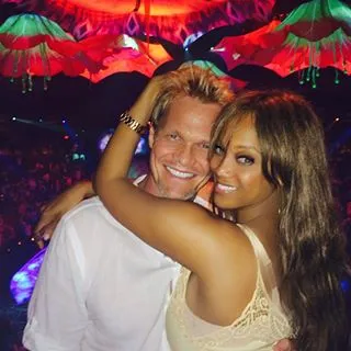 Tyra Banks @tyrabanks - &quot;Everyone deserves to be loved like this.&quot;The supermodel mogul looks happier than ever. Oww oww!(Photo: Tyra Banks via Instagram)