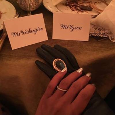 Kerry Washington - For a recent state dinner at the White House, the Scandal star test drives I Drive A Super Nova by OPI. A great choice since she was recently named creative ambassador for the brand. (Photo: Kerry Washington via Instagram)
