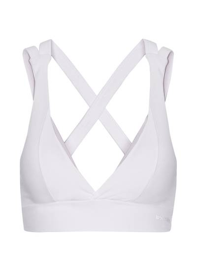 Bodyism Olivia Stretch-Jersey Sports Bra ($95) - Setting aside how sleek this white sports bra will look against your melanin-rich skin, the wide straps and elastic underband make for a comfortable gym session.&nbsp;(Photo: BODYISM)