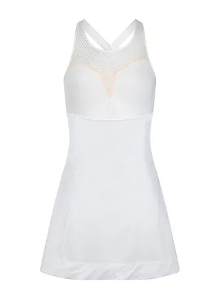 Sweaty Betty Backspin Seamless Tennis Dress ($220) - Serena got you incorporating tennis into your routine? This little white dress will make you the flyest chick on the court.&nbsp;(Photo: Sweaty Betty)