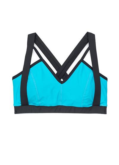 KarmaLuxe Daniela Bra ($78) - Designed for low-impact exercise like yoga, the sexy cutouts and bold color of this sports bra will make you feel gorgeous while you sweat it out.&nbsp;(Photo: KarmaLuxe)