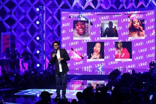 Mike Epps presents the LMAO! Award. - (Photo: Bennett Raglin/Getty Images for BET)