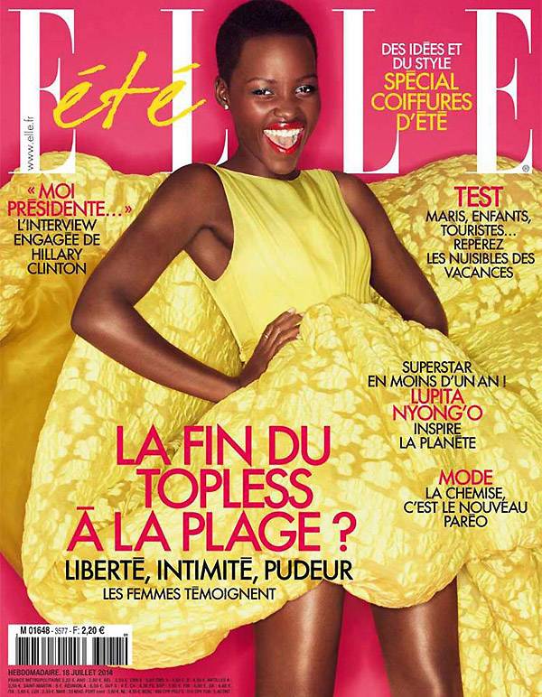 Lupita Nyong’o on Elle France
