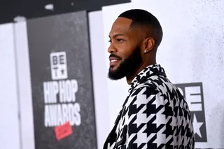 Social media personality and host Kendall Kyndall keeps his beard together, and tonight was no different!&nbsp; - (Photo by Paras Griffin/Getty Images for BET)