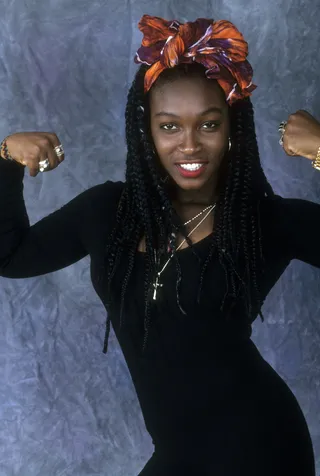 Big box braids took the 90s by storm thanks to dancehall singer Patra. - (Photo by Al Pereira/Getty Images/Michael Ochs Archives) (Photo by Al Pereira/Getty Images/Michael Ochs Archives)
