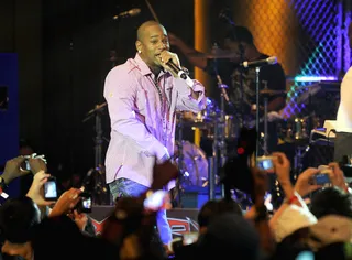Cam'Ron (@mr_camron) - Killa Cam got his promo on to help out his DipSet brethren.TWEET: "Thx for all da support everyone on Gunz & Butta!!! In stores and On Itunes right now!! Huuhhh @VADO_MH voice"(Photo: Jamie McCarthy/Getty Images)