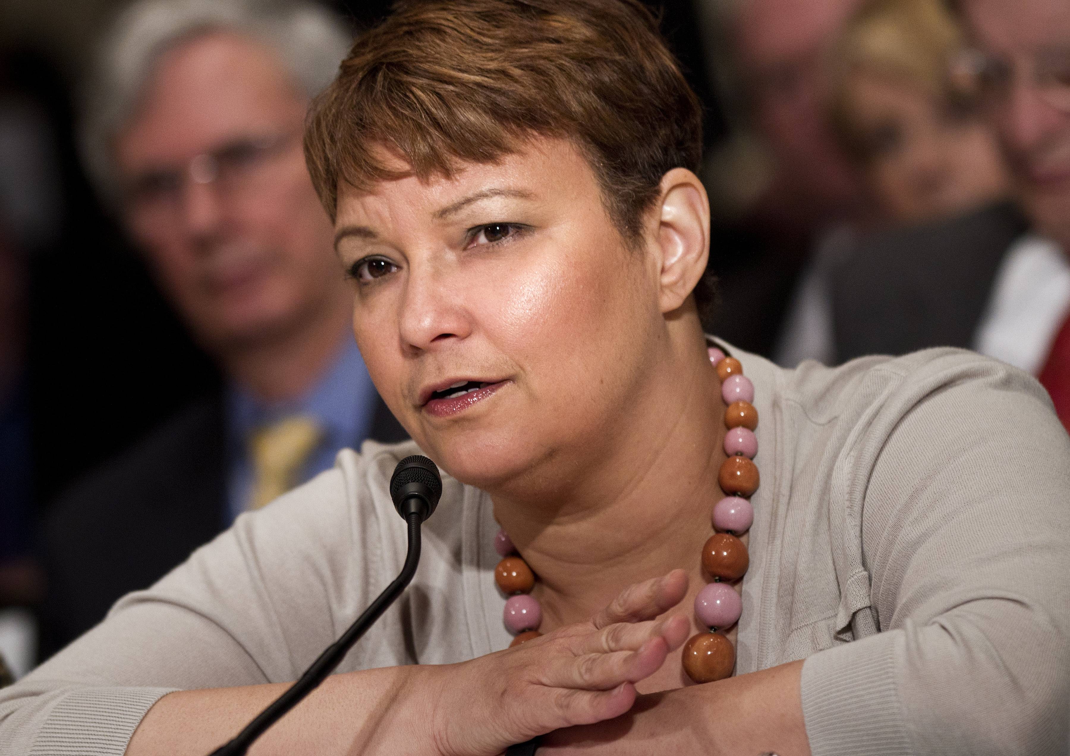 Lisa P. Jackson - President Obama appointed Lisa Jackson as the first African-American administrator with the Environmental Protection Agency (EPA). A New Orleans native, Jackson’s career in environmental regulation spans almost 25 years.  (Photo: Brendan Smialowski/Getty Images)