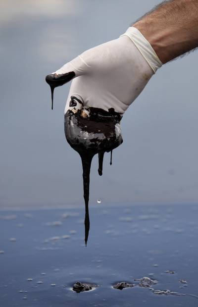 Worse Than Originally Thought - In May, experts told Congress that the original estimate of 5,000 barrels of oil day leaking into the Gulf was way off. The real amount, they said, was 20,000 to 100,000 barrels per day.\r \r(Photo: AP Photo/Gerald Herbert)