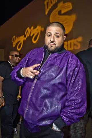 DJ Khaled (@therealdjkhaled) - Khaled stopped by 106 & Park this week to help promote Maybach Music. He's currently in the studio with Ace Hood working on a new project.TWEET: "Big up lil wayne and mack main for always showing ace hood luv. We the best ymcmb."(Photos by Adrian Sidney/PictureGroup)