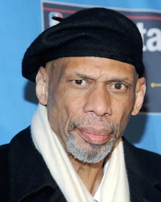 Kareem Abdul-Jabbar: April 16 - The retired NBA star stands as a staple in the sport at 68.(Photo: Brad Barket/Getty Images)