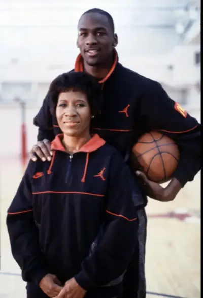 Michael Jordan and Gloria Jordan