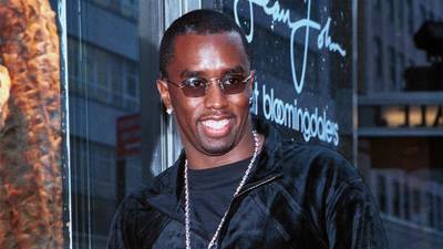 Diddy rocks his Sean John brand in 2000.