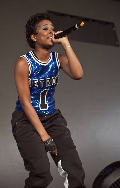 Dej Loaf = Pac?s Effortless Cool - Does Dej Loaf ever sweat? Seriously, the 24-year-old Detroit singer/rapper/bad*ss seems to have two speeds: Chill?and ridiculously chill. The hard but petite straight shooter has little patience for buster-*ss groupies, trite music industry politics and fake thugs, as exhibited on her side-eye cutting Big Sean collaboration ?Back Up.? Pac would love the girl.(Photo: Jeff Hahne/Getty Images)