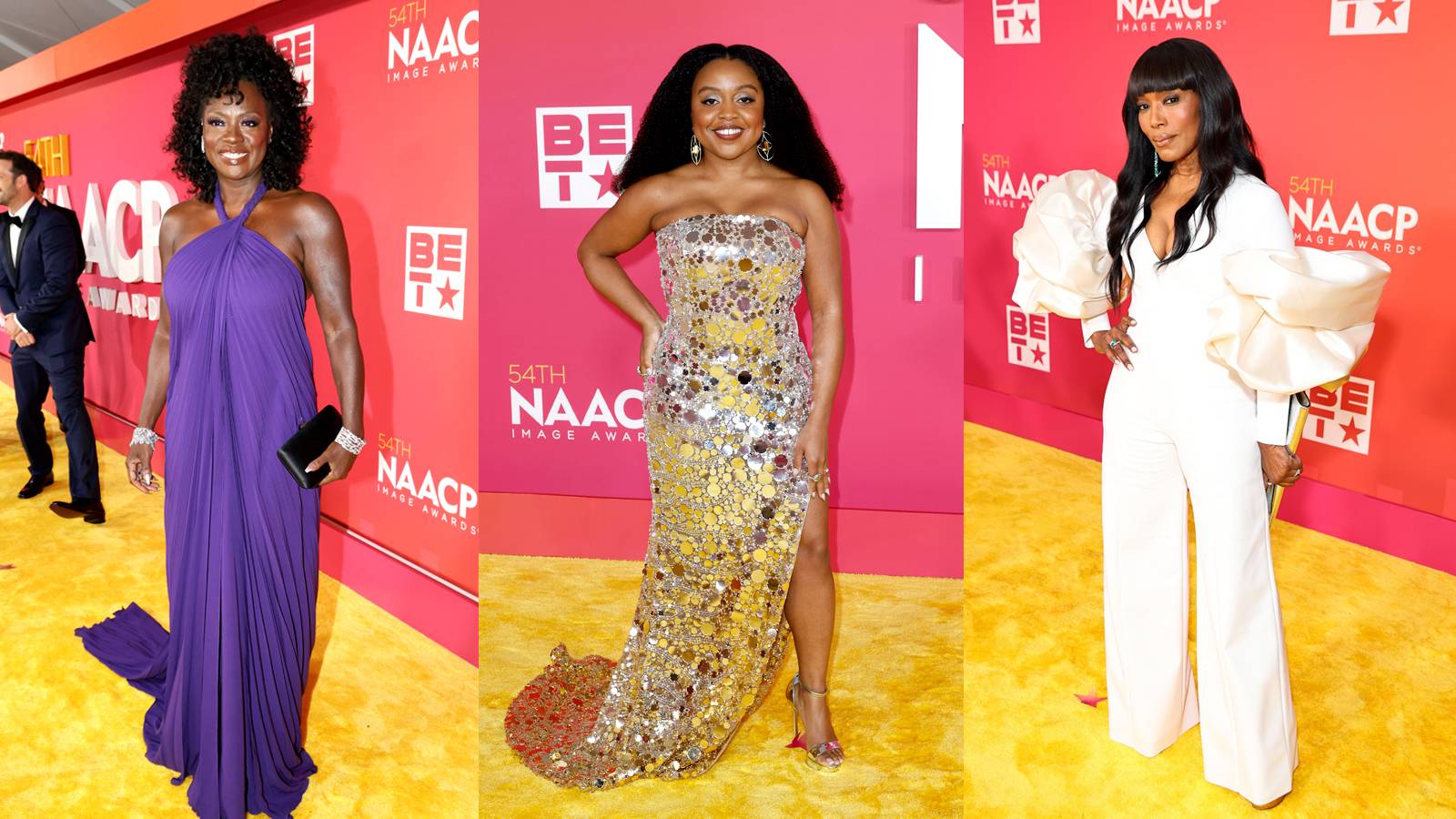 The carpet at the Image 1 from 2023 NAACP Image Awards Ladies First