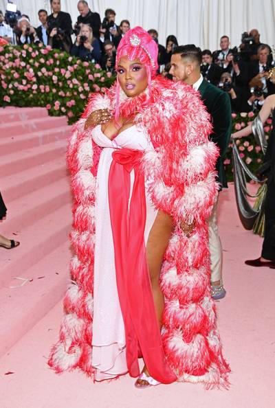 Lizzo in Marc Jacobs - (Photo: Dimitrios Kambouris/Getty Images for The Met Museum/Vogue)&nbsp;