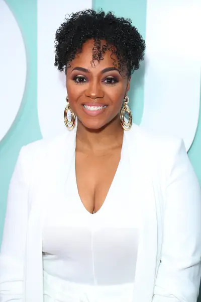 Perri Camper, who portrays Delores Cornelius on the show, attends the premiere. - (Photo by Leon Bennett/Getty Images for BET)