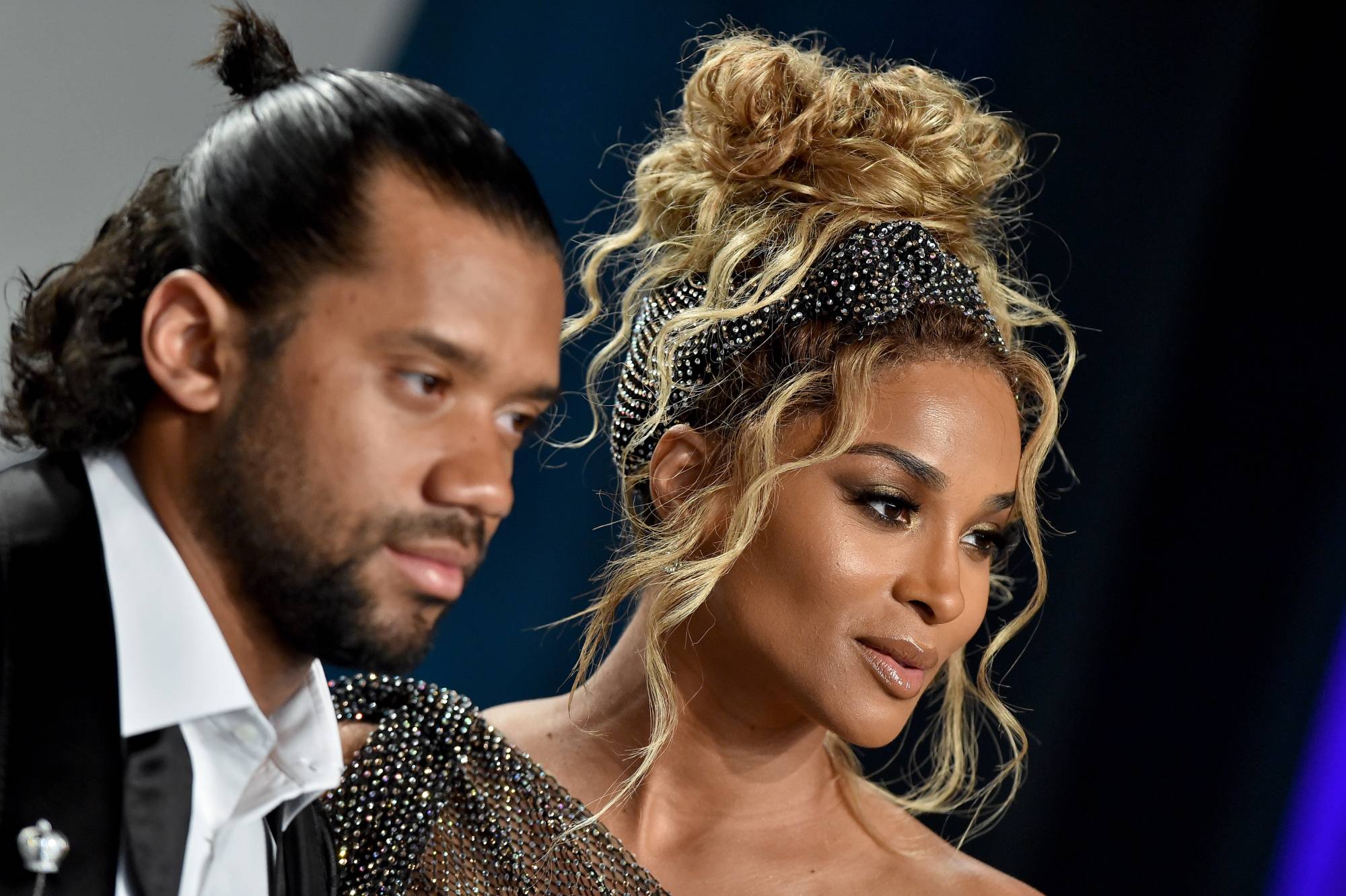 NFL World Salutes Russell Wilson and Ciara for Precious Christmas