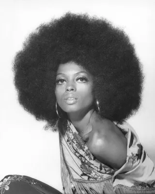 Diana Ross exuded glam with her full and fabulous tresses. - (Photo by Harry Langdon/Getty Images) (Photo by Harry Langdon/Getty Images)