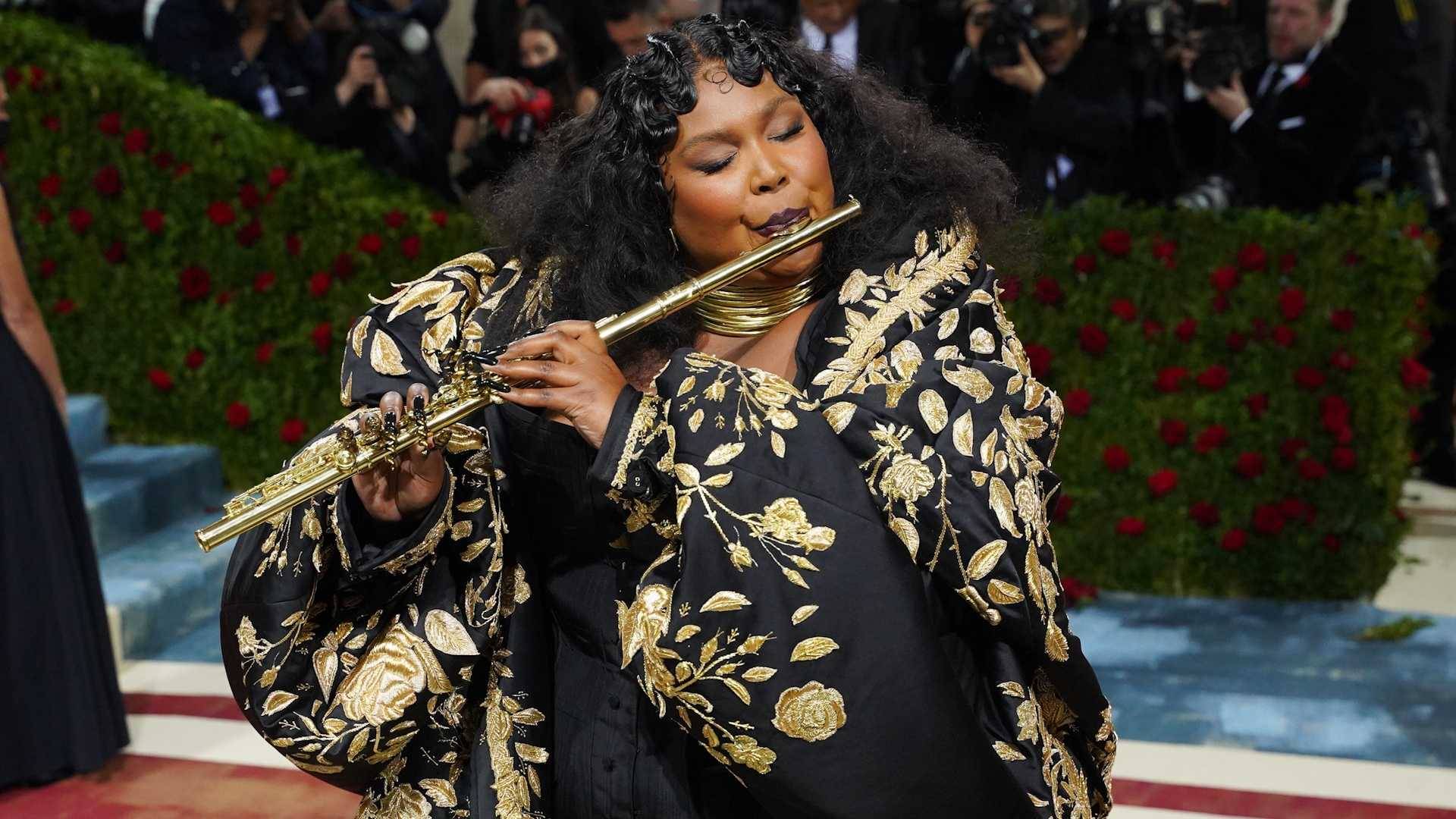 Lizzo played James Madison's crystal flute. The racists responded