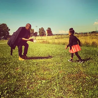 Jay Z and Blue Ivy Carter - Just one look at this sweet daddy-daughter playdate and it’s clear: this little girl will forever be the apple of his eye. (Photo: Beyonce via Instagram)