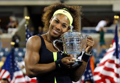2012 U.S. Open - Because winning never, ever gets old.(Photo: Mike Stobe/Getty Images for USTA)