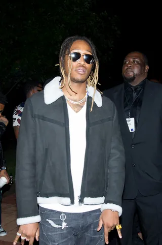 ATL's Finest  - Rapper Future heads out in style. (Photo: Marcus Ingram/Getty Images)