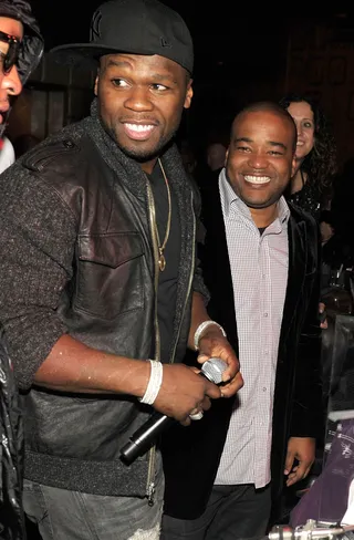 Making History - The 44-year-old brokered the biggest business deal in hip hop history, advising 50 Cent to become a partner in Vitamin Water before it was bought by Coca Cola. When the company was sold, 50 cashed out his ownership for $100 million and Lighty received an undisclosed sum.&nbsp;(Photo: Denise Truscello/WireImage)