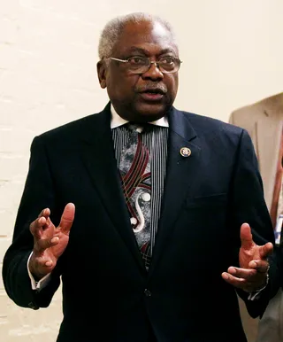 VRA Point Man - House Minority Leader Nancy Pelosi has tapped Rep. James Clyburn to lead a Democratic effort to restore the provision of the Voting Rights Act the Supreme Court recently struck down. And while Congress doesn't yet have a plan for determining which states must get federal permission to change voting procedures, Pelosi says she'd like it to be called the “John Lewis Voting Rights Act.&quot;  (Photo: Mark Wilson/Getty Images)