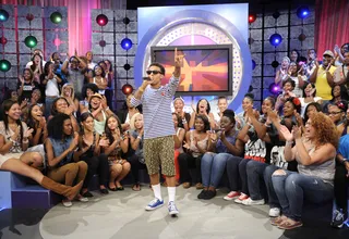 Mr. 106 &amp; Park kicked off the wildest show with the livest audience. - Bow Wow at 106 &amp; Park, August 22, 2012. (Photo: John Ricard / BET)