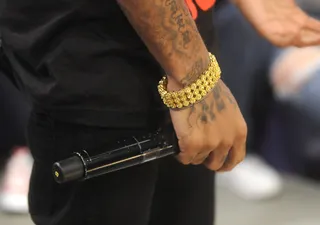 Wrist is Shining! - Bow Wow at 106 &amp; Park, August 22, 2012. (Photo: John Ricard / BET)