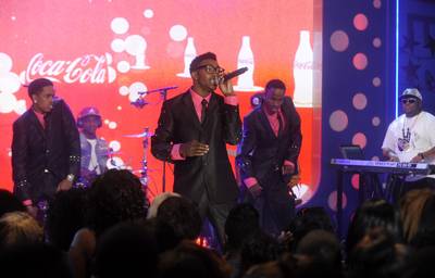 Singing His Heart Out - W.O.W. All Star Congrez at 106 &amp; Park, August 22, 2012. (Photo: John Ricard / BET)
