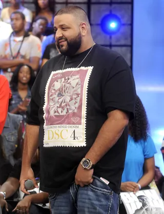 DJ Khaled - DJ Khaled at 106 &amp; Park, August 22, 2012. (Photo: John Ricard / BET)