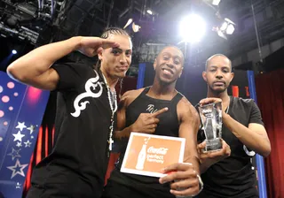 Ru Takes the Grand Prize! - W.O.W. All Star winners Ru Williams at 106 &amp; Park, August 22, 2012. (Photo: John Ricard / BET)