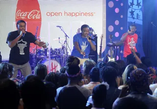 Put Your Hands Up - W.O.W. All Stars C3ntury at 106 &amp; Park, August 21, 2012. (Photo: John Ricard / BET).