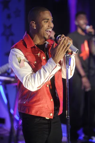 Trey Songz - Trey Songz's "Heart Attack" is nominated for Best R&amp;B Song, making it his first ever nomination in the category, and third nomination since 2009.(Photo: John Ricard / BET)