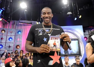 Amar'e Stoudemire to teens incarcerated at Rikers Island:&nbsp; - "In the school systems, our neighborhoods, it's a hard situation for us. But you got to be man enough to know you got to be good fathers and stay out of here after you get back home."(Photo: John Ricard / BET)