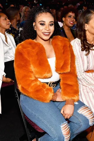 Koryn Hawthorne Rockin' Her Red Fur! - (Photo: Paras Griffin/Getty Images for BET)&nbsp;