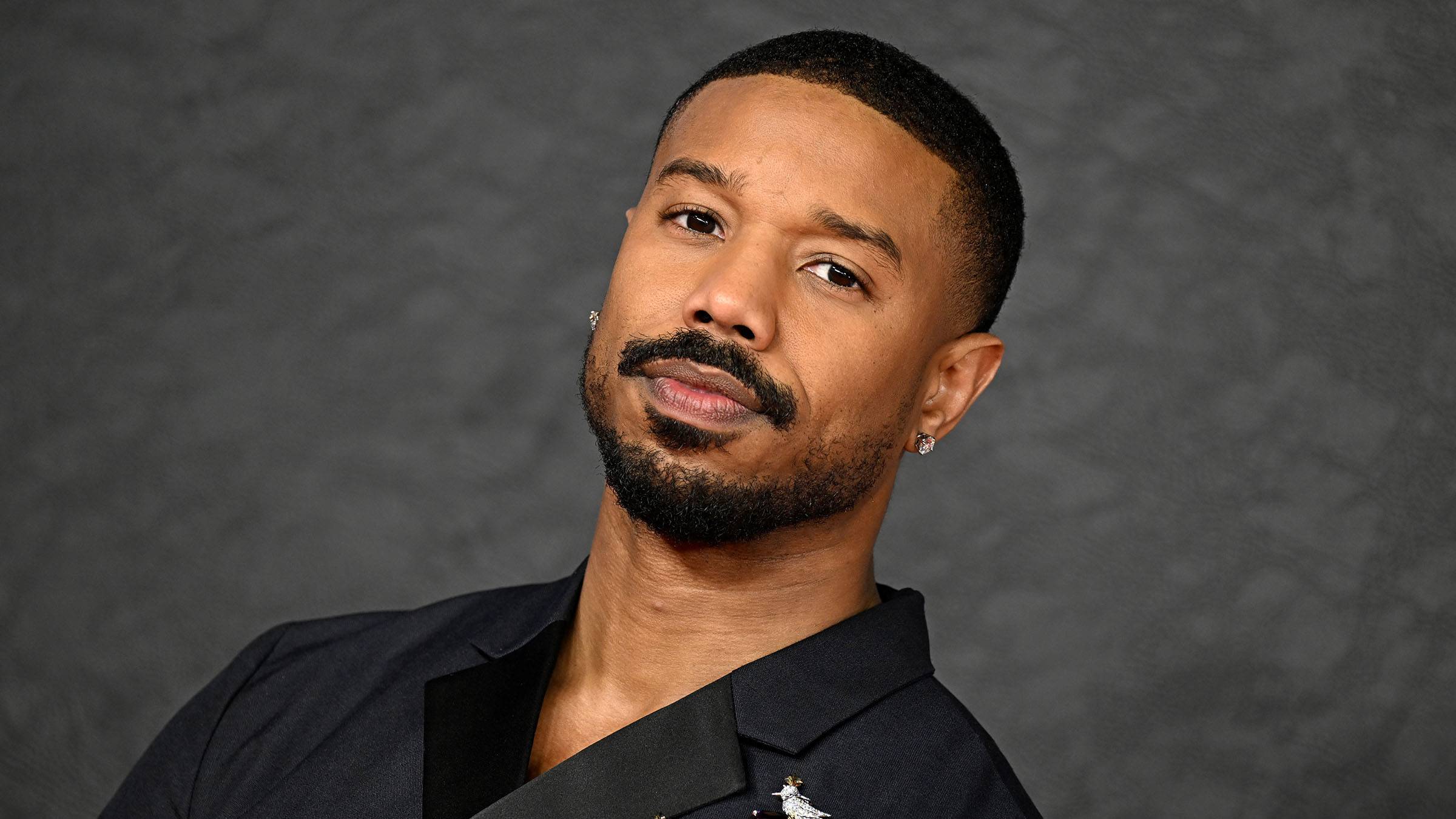 Michael B. Jordan is ever the stylish star while attending a