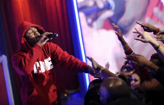 Kendrick Lamar - T.D.E. rapper and Dr. Dre protégé&nbsp;Kendrick Lamar has certainly had a year to remember. K-Dot's highly anticipated debut album,&nbsp;good kid, m.A.A.d city, was well&nbsp;received by critics and fans (some even dubbed it a classic) for its progressive sound and refreshing artistry. The BET Lyricist of the Year&nbsp;award winner made Compton, CA, a hip hop hot-spot once again. Thus earning the praise as the new "King of L.A." (photo: John Ricard / BET)