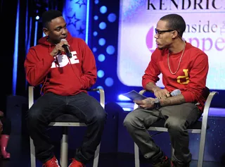 Inside the Rappers Studio - 106 &amp; Park, October 23, 2012. (Photo: John Ricard / BET)