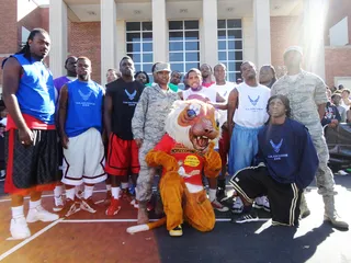 Grambling State - US Air Force 2-on-2 teams  (Photo: BET)
