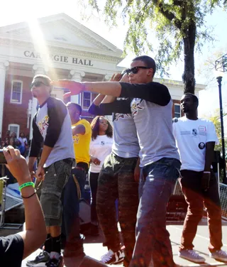 Tuskegee University - Tuskegee students taking over the stage (Photo: BET)