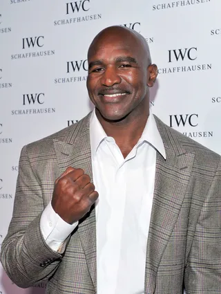 Evander Holyfield Jr. - His father may have been a legendary instrument of destruction, but Evander Jr. decided to use his for good when he registered his bone marrow with the organization Delete Blood Cancer. A 14-year-old girl from Nashville owes her life to the fact that he did. Evander and his marrow-match, now 19 and thriving, finally met at the charity's annual gala in New York City this year, and their tearful meeting was a true inspiration.   (Photo: Fernando Leon/Getty Images for IWC)