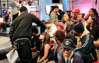 Lets Roll - Alicia Keys visits 106 &amp; Park(Photo: Randy Smith/BET)