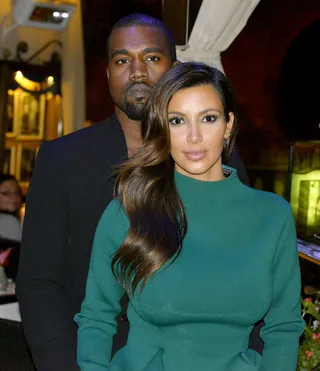Birthday Love - Kanye West takes Kim Kardashian to Rome for her 32nd birthday. The pair were spotted shopping at Gente and later had dinner at Harry's Bar. Since Kim got Yeezy a $750k Lamborghini for his birthday in June, we're wondering what he has in store for her big day this Sunday.&nbsp;(Photo: FameFlynet)