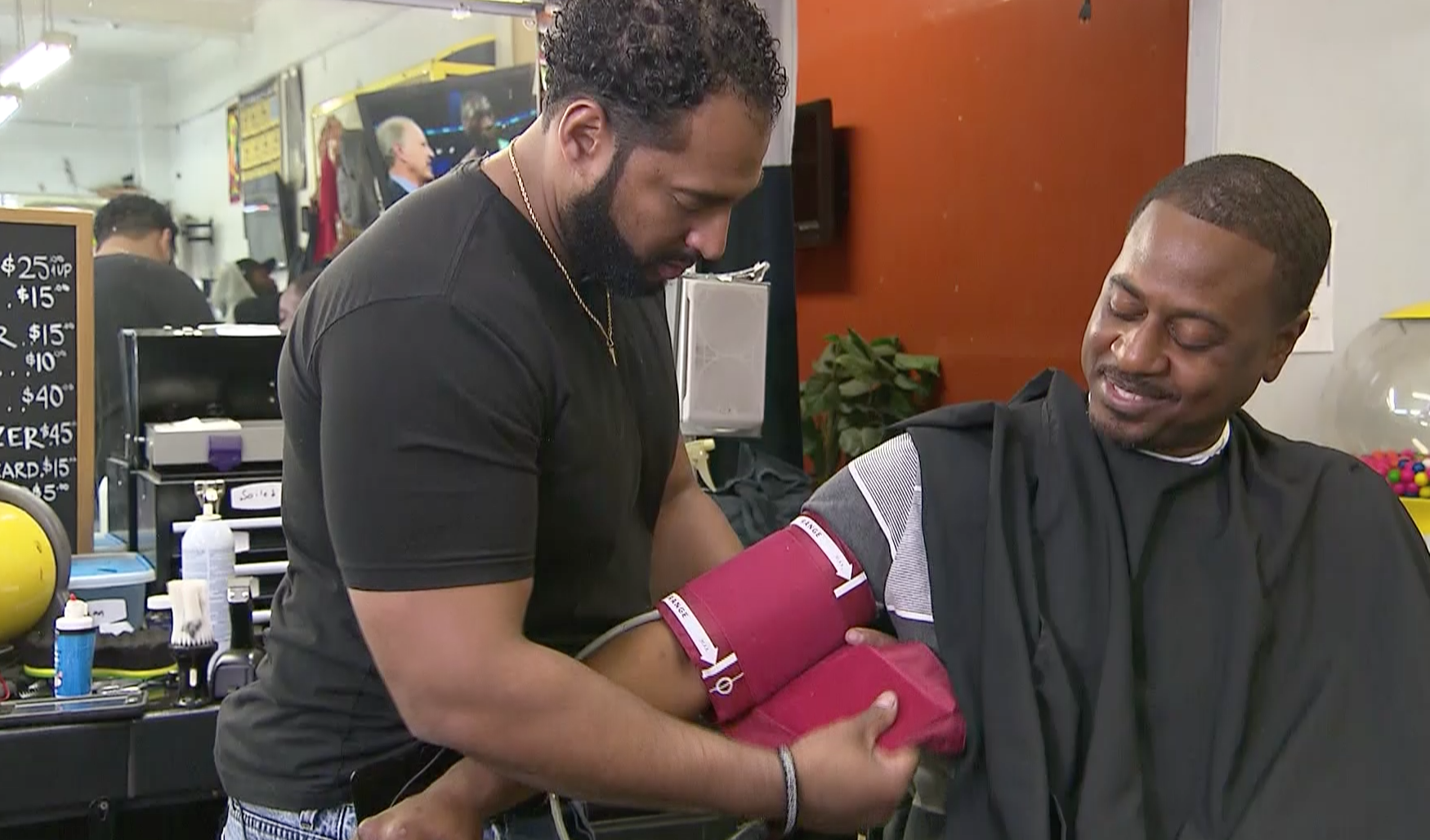Barbershop Teams Up With Doctors To Fight Hypertension In Black Men